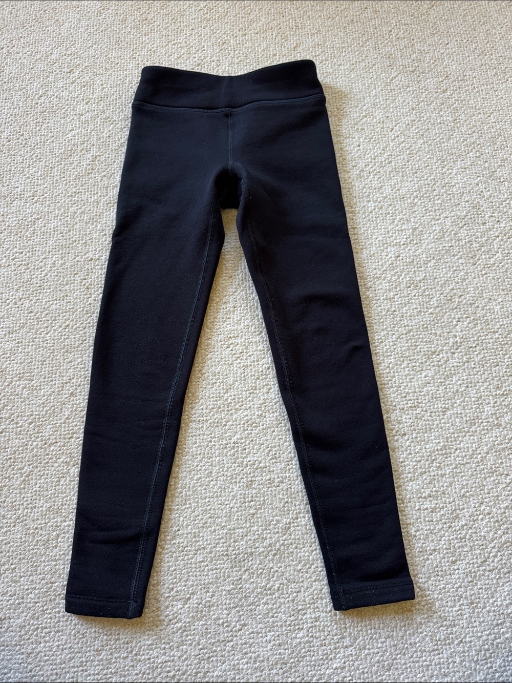 Girls Athleta Polartec fleece legging size xs 6